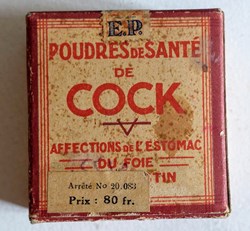 POUDRE de SANTÉ de COCK ( Comprimés) 0