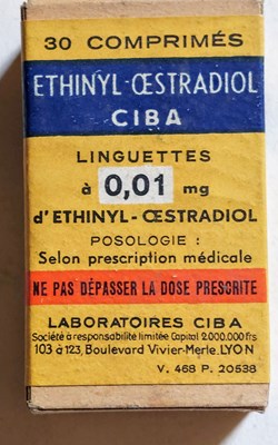 ETHINYL- ŒSTRADIOL 30 comprimés CIBA