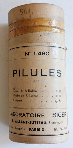 PILULES N0 1480 Lab. SIGER
