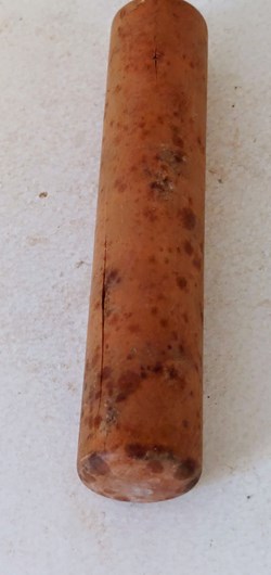 Pilon de mortier en bois dur / Pharmacie