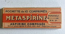 MÉTASPIRINE 10 comprimés Métadier