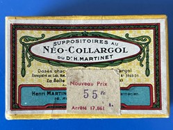 NEO-COLLARGOL Suppositoires du Dr H. Martinet