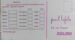 Paul LAFOLIE ( Brosses à la dents
