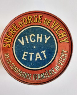 SUCRE D'ORGE VICHY. ETAT
