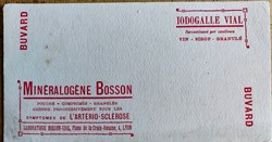 MINERALOGÈNE BOSSON- IODOGALLE VIAL