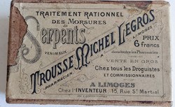 TROUSSE MORSURES de Serpents M. Legros