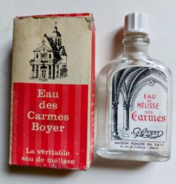 Eau de Mélisse des CARMES "Kit" de voyage