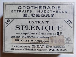 Extrait SPLÉNIQUE 6 Ampoules 2 cc - CHOAY