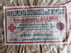ASEPTIE Pansements du Dr BOMBART