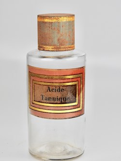 Flacon en verre petit modèle Pharmacie Ravasse