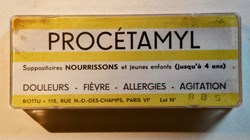 PROCÉTAMYL suppositoires BOTTU