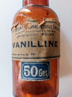 VANILLINE- Flacon verre ambré