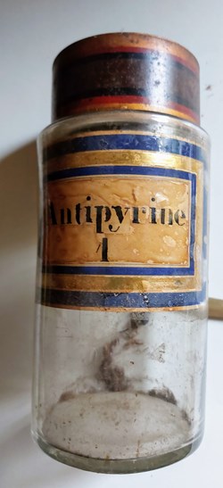 Antipyrine 1 - Flacon Herboristerie en verre
