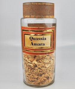 Flacon en verre Herboristerie très grand modèle Pharmacie RAVASSE