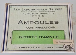 NITRITE D'AMYLE Ampoules