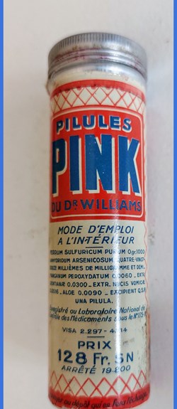 PINK - PILULES PINK du Dr Williams