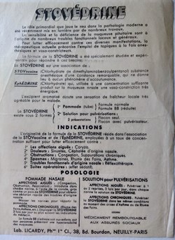 STOVEDRINE info produit