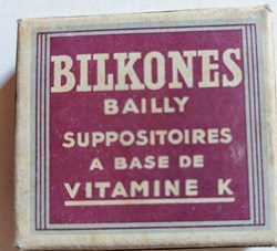 BILKONES Suppositoires Vitamine K-- BAILLY