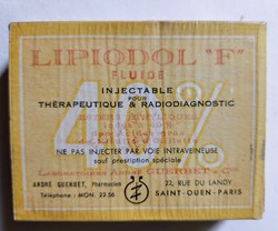 LIPIODOL "F" Fluide 2 ampoules de 5 cm3