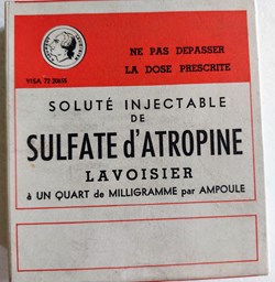 SULFATE D'ATROPINE 6 ampoules 1ml