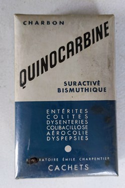 QUINOCARBINE Charbon Cachets Charpentier