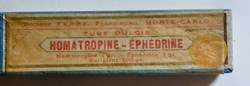 HOMATROPINE- ÉPHÉDRINE Tube DULCIS