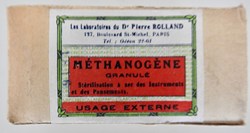 METHANOGÈNE (-Anesthobutyl- Hedobutyl-Necronerve -Necro-Azur-Osomol-Cyclenyl