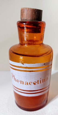Phenacetina / Flacon verre ambré 11.5 cm