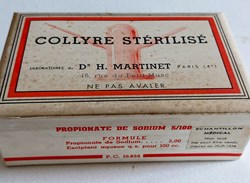 COLLYRE MARTINET PROPIONATE DE SODIUM 5/100