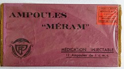 BENZOATE de Hg. Ampoules 1 cmc MERAM