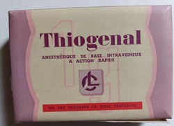 THIOGENAL-  1 flacon 1 g et 1 ampoule 10 cc.