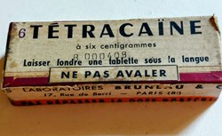 TETRACAINE - 6 Tablettes Lab. Bruneau