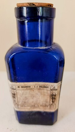 Bleu / NUCLEATOL ROBIN / Flacon bleu 13 cm