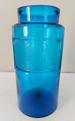 Bleu / Pot de Pharmacie bleu outre - mer 23 cm