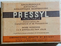 PRESSYL Injectable 6 ampoules de 2 cc