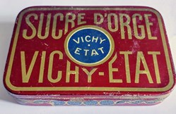 SUCRE D'ORGE VICHY - ETAT ( bâtons)
