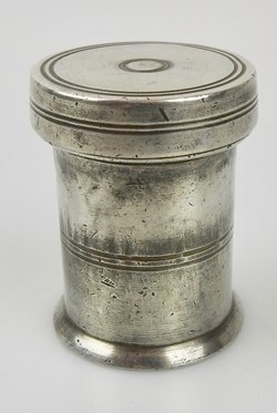 Pot à Onguent en étain