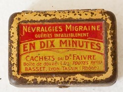 CACHETS du Dr FAIVRE /12 Cachets