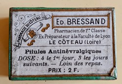 Boîtes BRESSAND / Pilules Antinevralgiques