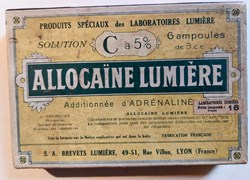 ALLOCAÏNE LUMIÈRE 6 ampoules de 3 CC.