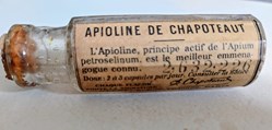 APIOLINE DE CHAPOTEAUT ( capsules)