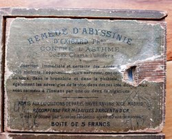 REMÈDE D'ABYSSINIE d'Exigard ph.