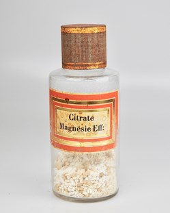 Flacon en verre petit modèle Pharmacie RAVASSE