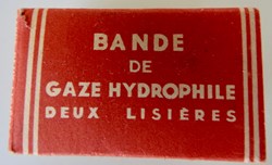 BANDE de GAZE Hydrophile