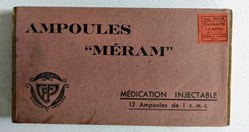 OUABAINE Ampoules MERAM 1/4 mg par cmc
