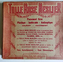 TULLE ROSE BESLIER ( pansement gras )