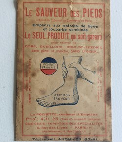 EMPLÂTRE "Le Sauveur des Pieds"