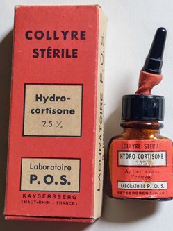 COLLYRE Hydro- Cortisone 2.5 %-- POS