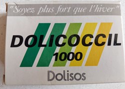 DOLICOCCIL 1000-  5 doses Dolisos 1000 mg
