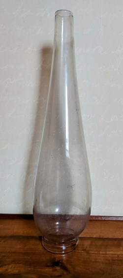 Tube en verre forme tulipe 51 cm